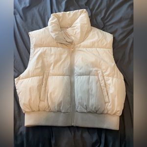 Garage Cropped Puffer Vest